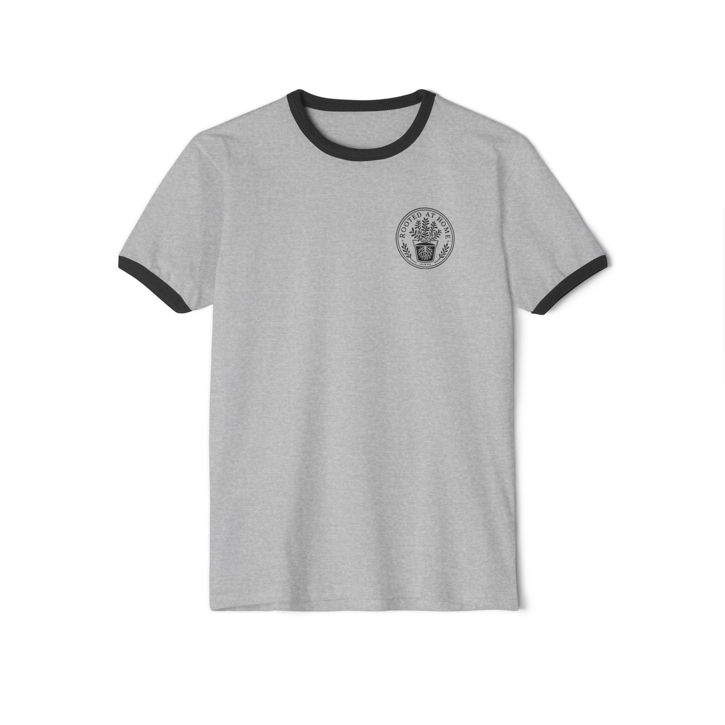 Vintage Nature Collage Ringer Tee